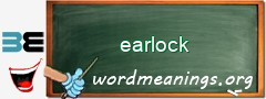 WordMeaning blackboard for earlock